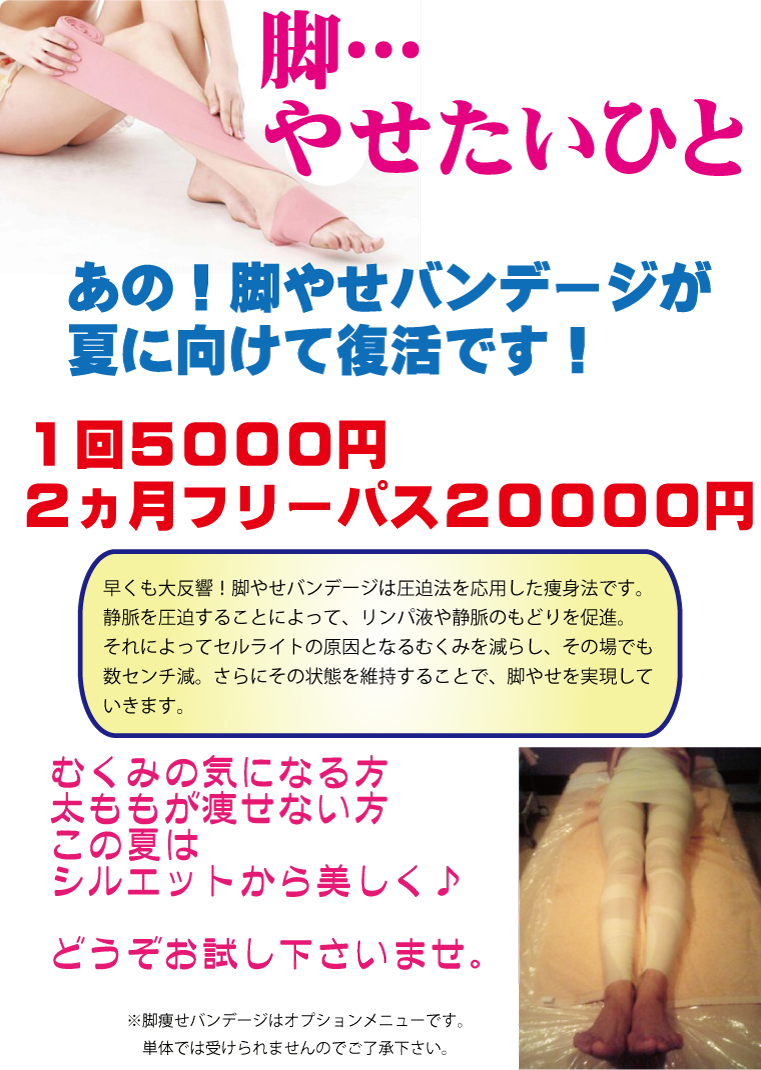 脚やせバンデージ